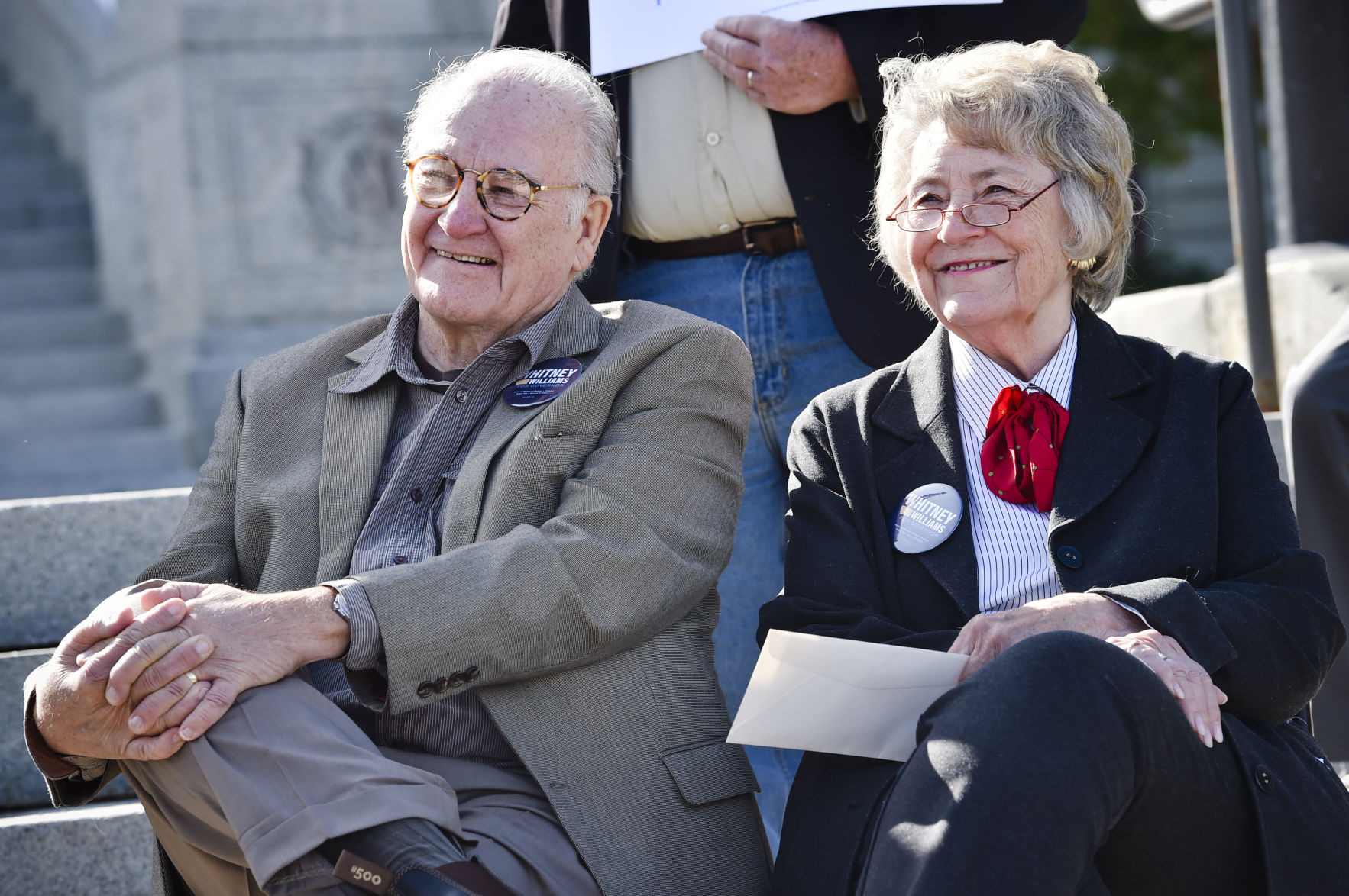 Williams' parents,